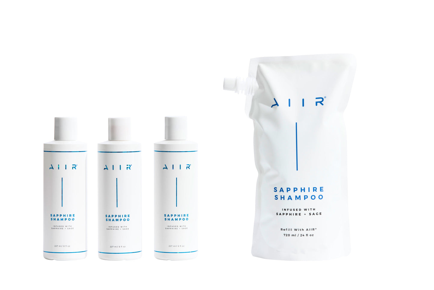 SAPPHIRE SHAMPOO REFILL POUCH